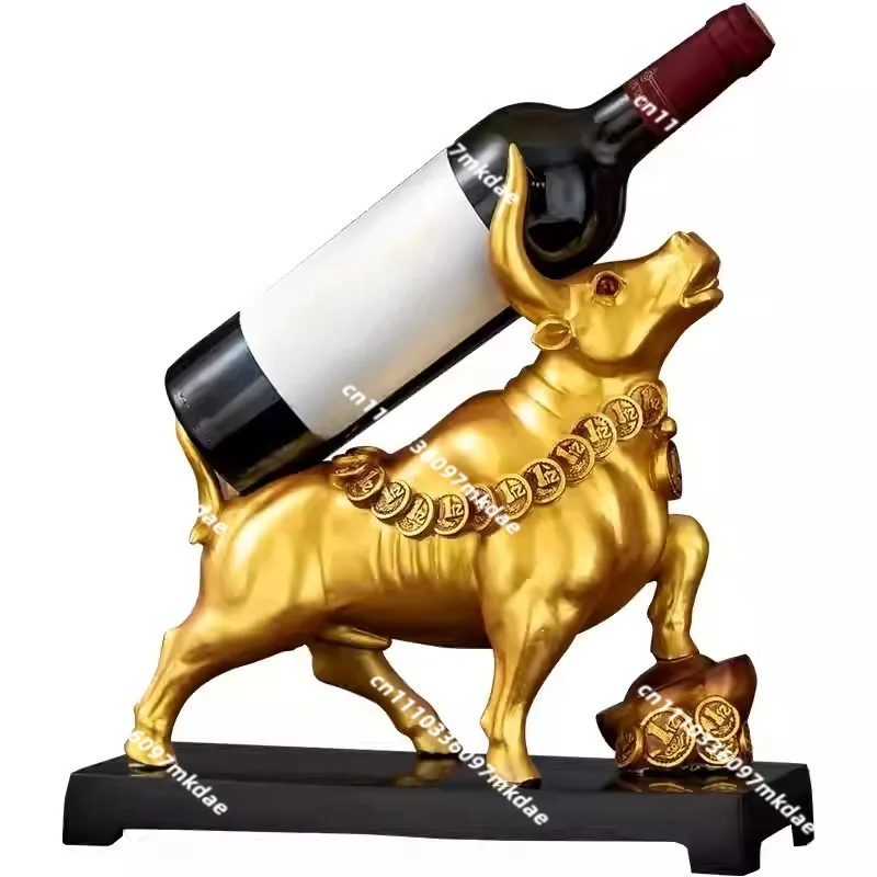 Ox to Qiankun red wine rack ornaments, New Year's housewarming gifts, Year of the Ox mascot wine cabinet decoration
Ox to Qiankun red wine rack ornaments, New Year's housewarming gifts, Year of the Ox mascot wine cabinet decoration