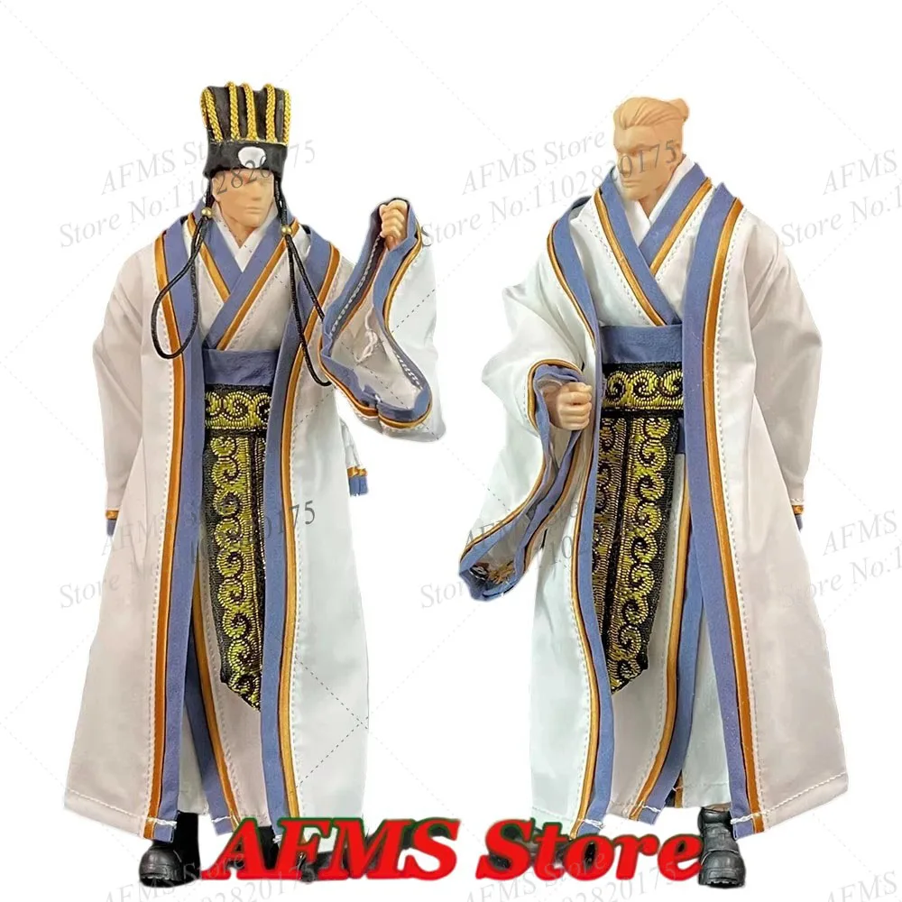 1/12 Men Soldier Hanfu Costumes Chinese Style Traditional Vintage White Trimmed Robe Coat Clothes Set Fit 6Inch Action Figure
1/12 Men Soldier Hanfu Costumes Chinese Style Traditional Vintage White Trimmed Robe Coat Clothes Set Fit 6Inch Action Figure