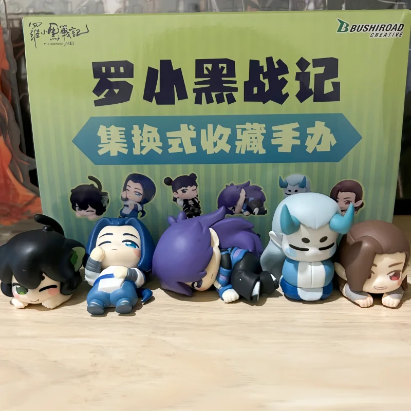 BUSHIROAD Gashapon Figure The Legend Of Hei Sleeping Posture Collectible Desktop Ornament Xiao Hei Wu Xian Feng Xi Xu Huai
BUSHIROAD Gashapon Figure The Legend Of Hei Sleeping Posture Collectible Desktop Ornament Xiao Hei Wu Xian Feng Xi Xu Huai