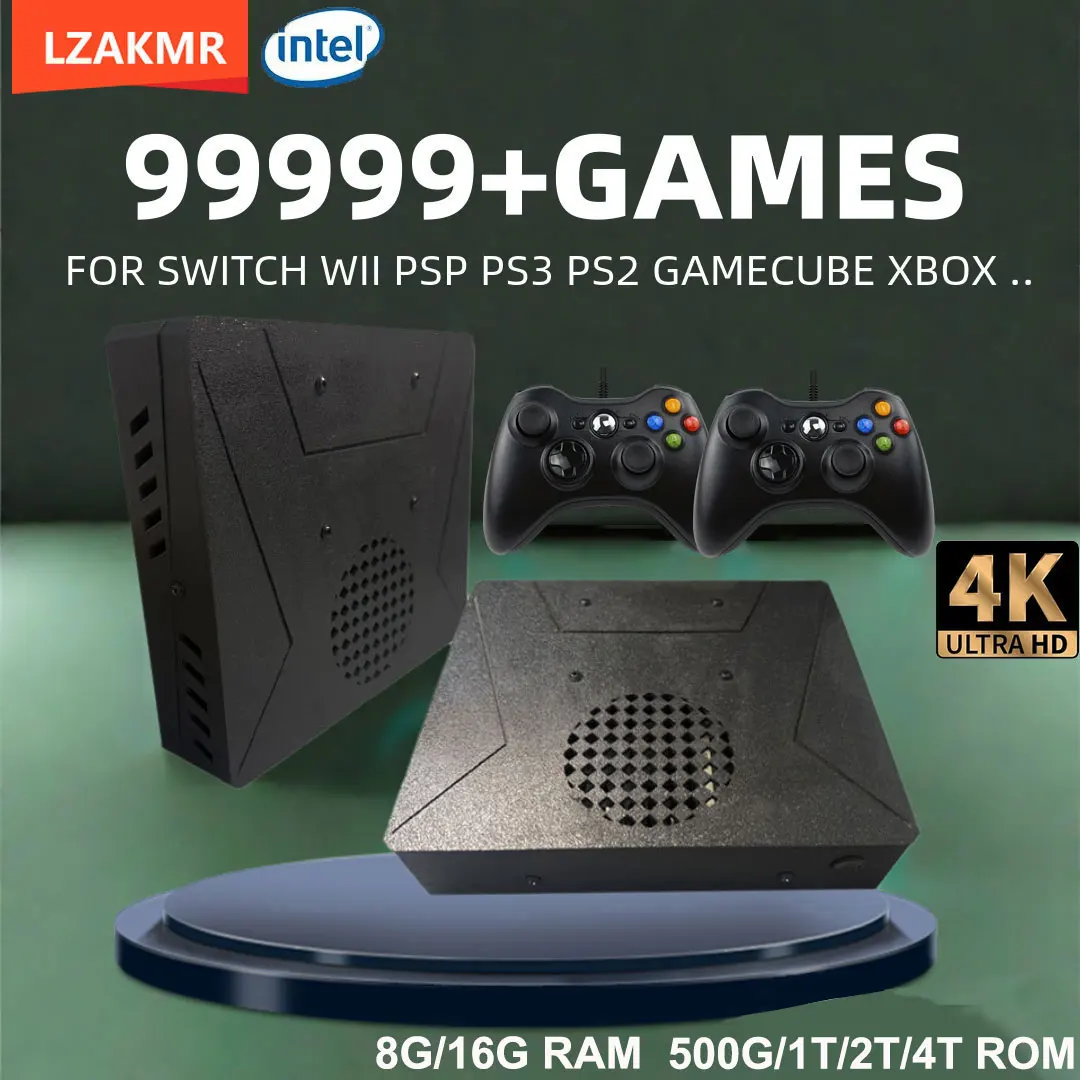 Игровая приставка LZAKMR NEW Upgrade S1 с двумя системами (Windows 11, 2/4 ТБ памяти), более 99999 игр для SWITCH, PS2, PS3, WII, SS, GAMECUBE, Sega Saturn
Игровая приставка LZAKMR NEW Upgrade S1 с двумя системами (Windows 11, 2/4 ТБ памяти), более 99999 игр для SWITCH, PS2, PS3, WII, SS, GAMECUBE, Sega Saturn