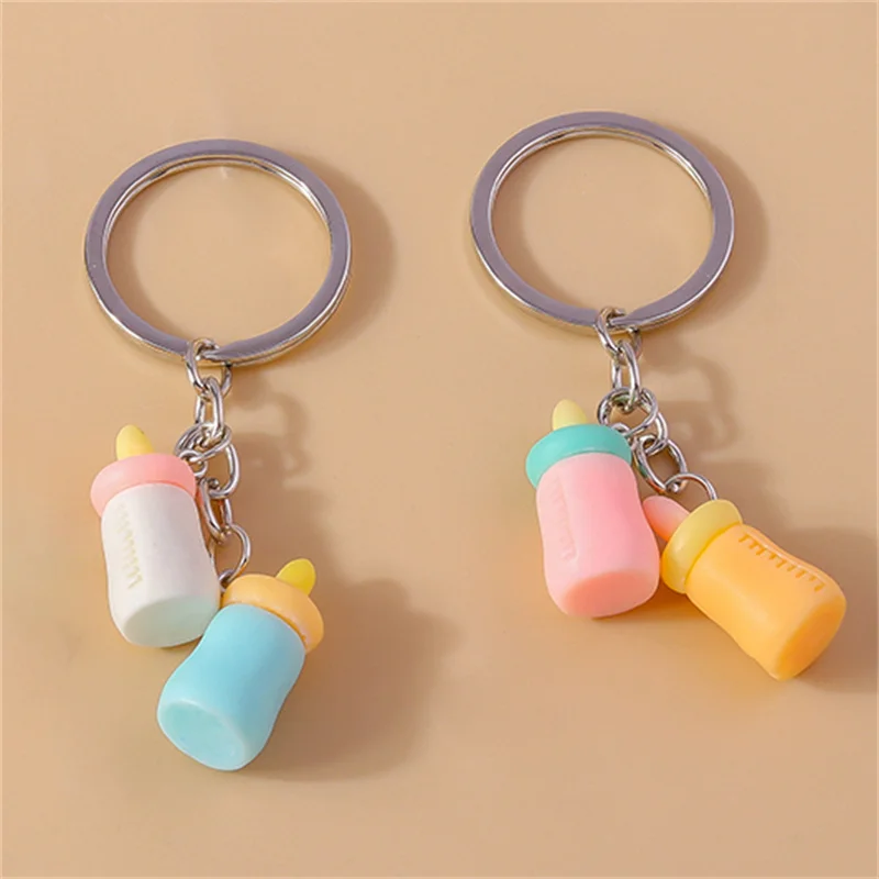 Cute Simulated 3D Bady Bottle Charms Keychains for Women Men Car Key Handbag Pendants Keyrings DIY Accessories
Cute Simulated 3D Bady Bottle Charms Keychains for Women Men Car Key Handbag Pendants Keyrings DIY Accessories