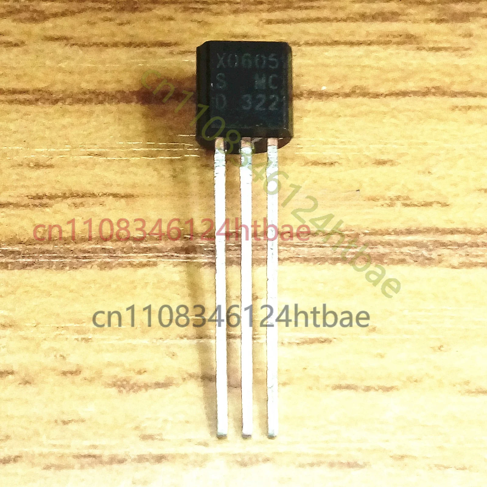 300pcs X0605 SCR Unidirectional Thyristor 1A 600V TO-92 JAPAN for KohGenDo
300pcs X0605 SCR Unidirectional Thyristor 1A 600V TO-92 JAPAN for KohGenDo