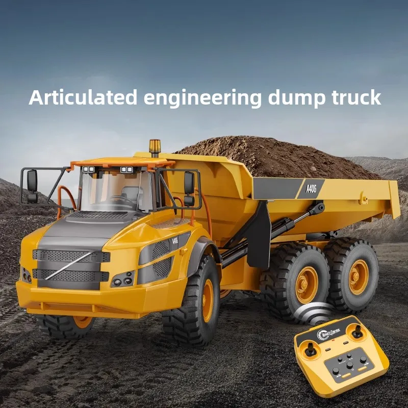 Double Eagle E591 RC Truck 1/20 A40G Remote Control Articulated Dump Truck 2.4G Electric Dump Truck Model Boy Toy Gift
Double Eagle E591 RC Truck 1/20 A40G Remote Control Articulated Dump Truck 2.4G Electric Dump Truck Model Boy Toy Gift