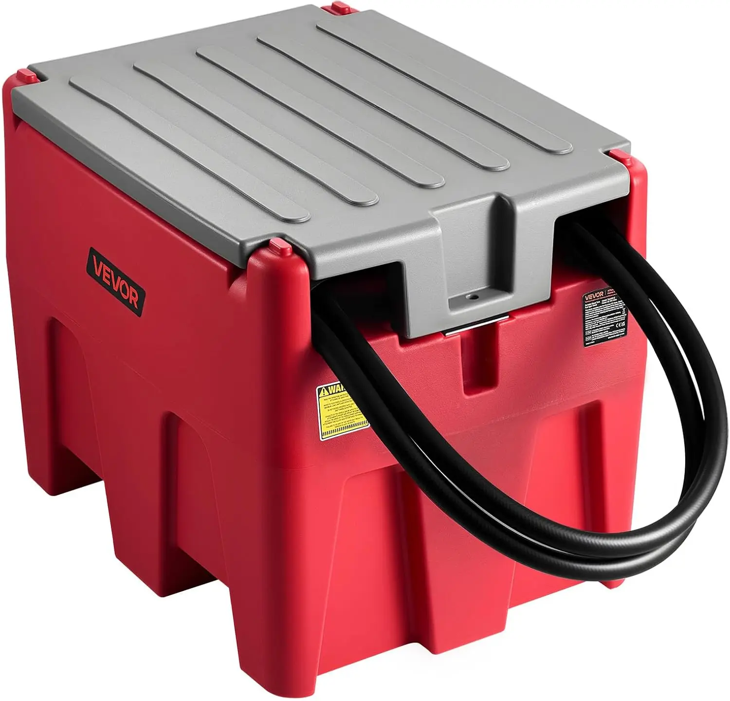 Portable Diesel Tank 58 Gallon Capacity 10 GPM Flow Rate Fuel Tank with 12V Electric Transfer Pump and 13 1ft Rubber Hose PE
Portable Diesel Tank 58 Gallon Capacity 10 GPM Flow Rate Fuel Tank with 12V Electric Transfer Pump and 13 1ft Rubber Hose PE