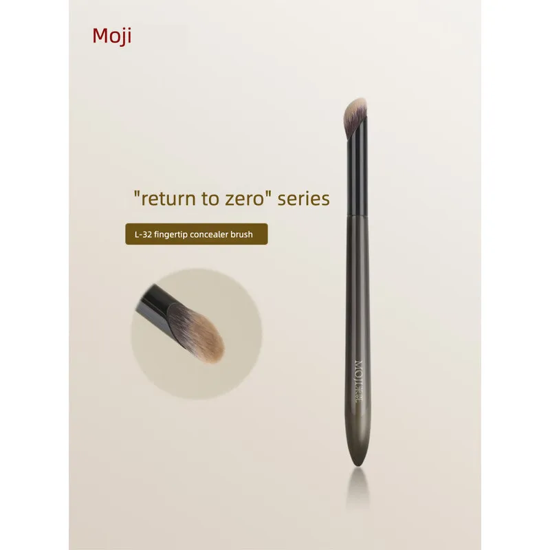 Moji L32 Concealer Brush For Covering Acne Marks, Dark Circles, Tear Troughs And Nasolabial Folds, One Set
Moji L32 Concealer Brush For Covering Acne Marks, Dark Circles, Tear Troughs And Nasolabial Folds, One Set