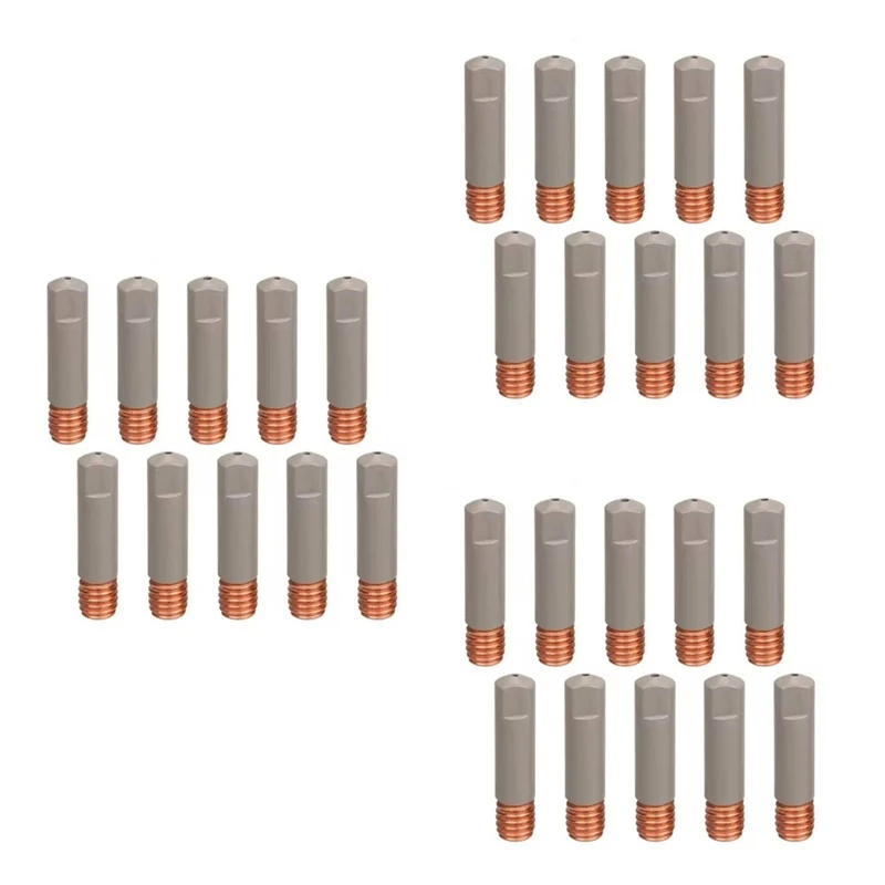 MB 15AK Welding Contact Tips Coating Protect 25Mm M6 Gas Nozzle Tip MIG Welding Torche Welding Tool Parts
MB 15AK Welding Contact Tips Coating Protect 25Mm M6 Gas Nozzle Tip MIG Welding Torche Welding Tool Parts