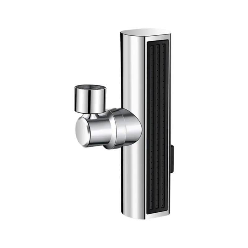 LLCS-ABS Material Faucet Nozzle Multi-Function For Kitchen- Rotatable 3-Mode Spray, Cold& Hot Water Compatibility