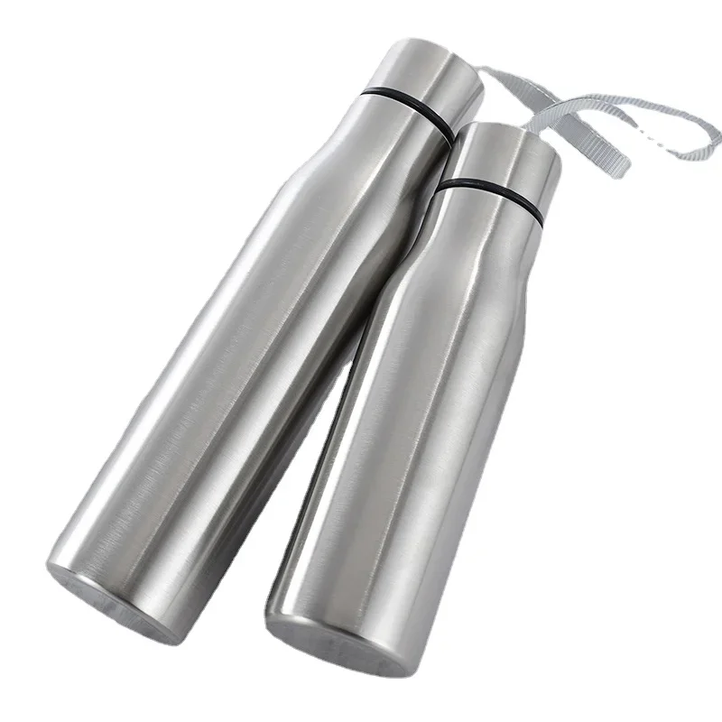 500ml/1000ml Sport Water Bottle Single-layer Rugged Cup Travel Camping Sports Drink Bottles Drinkware Stainless Steel Ejercicio
500ml/1000ml Sport Water Bottle Single-layer Rugged Cup Travel Camping Sports Drink Bottles Drinkware Stainless Steel Ejercicio