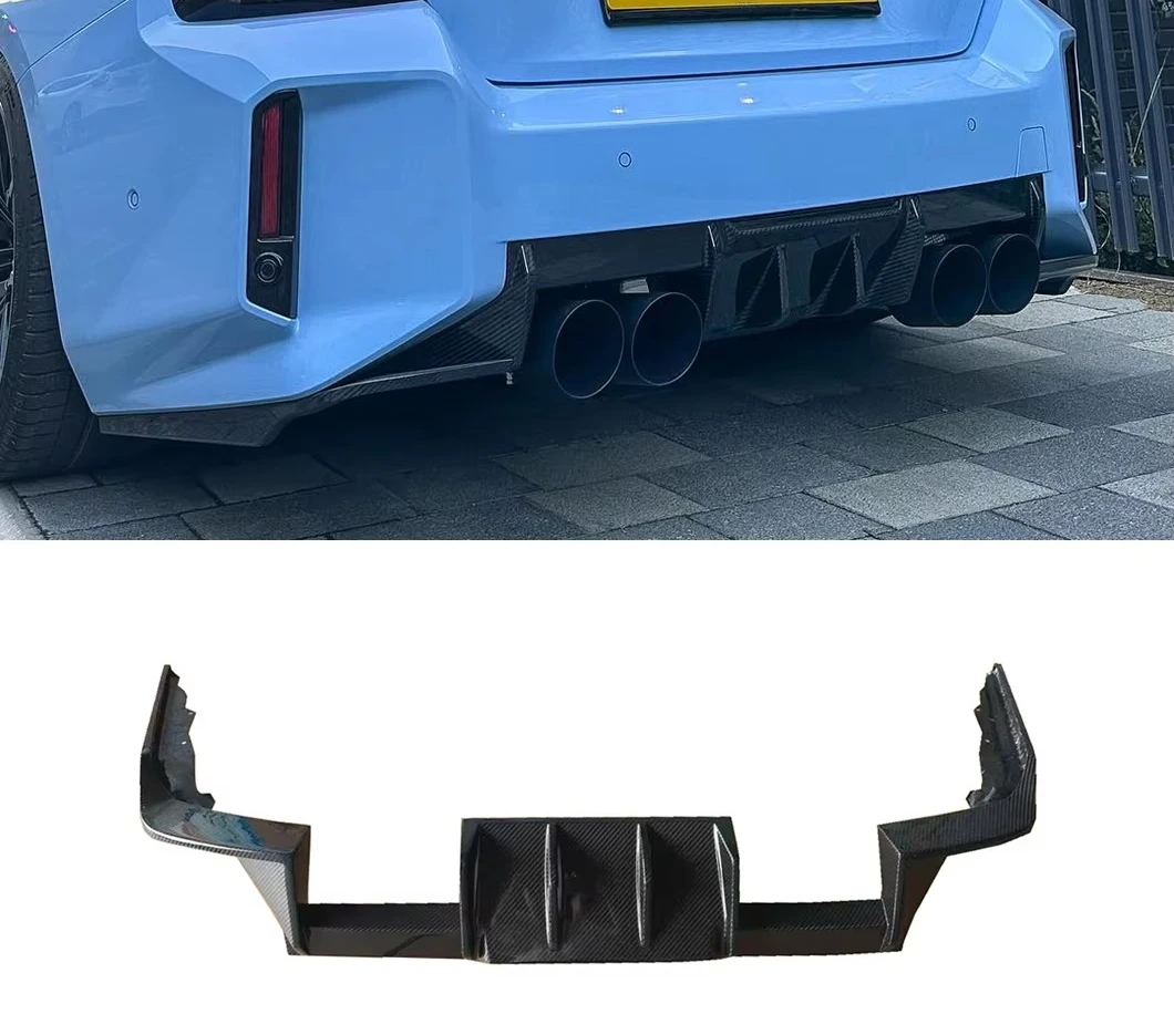 PU-Design Dry Carbon Fiber Rear Diffuser for 2023 M2 G87 Bumper Upgrade R44 Style Body Kit Properly Installed High Quality
PU-Design Dry Carbon Fiber Rear Diffuser for 2023 M2 G87 Bumper Upgrade R44 Style Body Kit Properly Installed High Quality