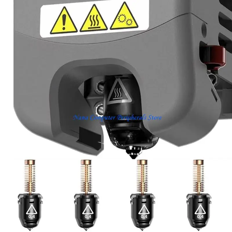 F68C Rapid 3D Printing Nozzle Metal Building Backs 280C Temperature Fast Heating 35s to 200C Fast Release
F68C Rapid 3D Printing Nozzle Metal Building Backs 280C Temperature Fast Heating 35s to 200C Fast Release