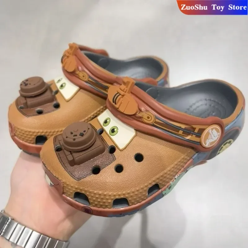 New Anime Maters Slippers Cars Shoes Outdoor Sandals Cute Cartoon Waterproof Breathable Ankle-Wrap Eva Shoes For Adult
New Anime Maters Slippers Cars Shoes Outdoor Sandals Cute Cartoon Waterproof Breathable Ankle-Wrap Eva Shoes For Adult
