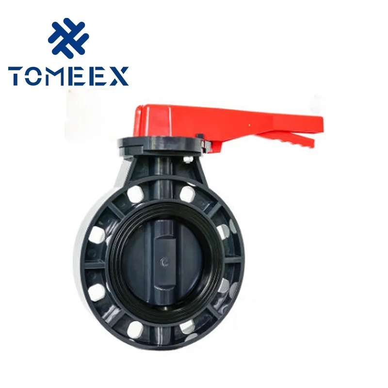PVC UPVC Plastic Butterfly Valve Manual Butterfly Valve Wafer Type Butterfly Valve For Water Supply
PVC UPVC Plastic Butterfly Valve Manual Butterfly Valve Wafer Type Butterfly Valve For Water Supply