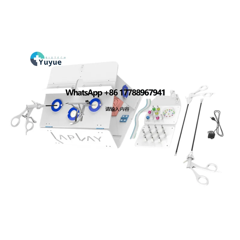 Manufacturer Direct Sale Laparoscopic Surgery Training Manikin Set Simulated Surgical Instruments and Tools
Manufacturer Direct Sale Laparoscopic Surgery Training Manikin Set Simulated Surgical Instruments and Tools