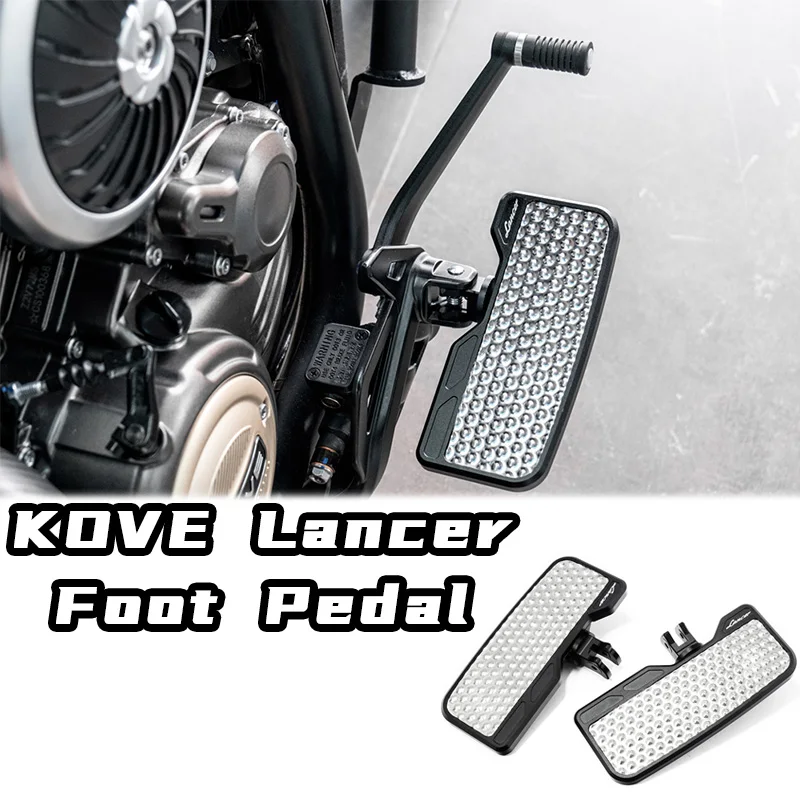 KOVE Lancer Motorcycle Front Passenger Pedals Aluminum Alloy Foot Pegs Rests Motorbike Parts
KOVE Lancer Motorcycle Front Passenger Pedals Aluminum Alloy Foot Pegs Rests Motorbike Parts