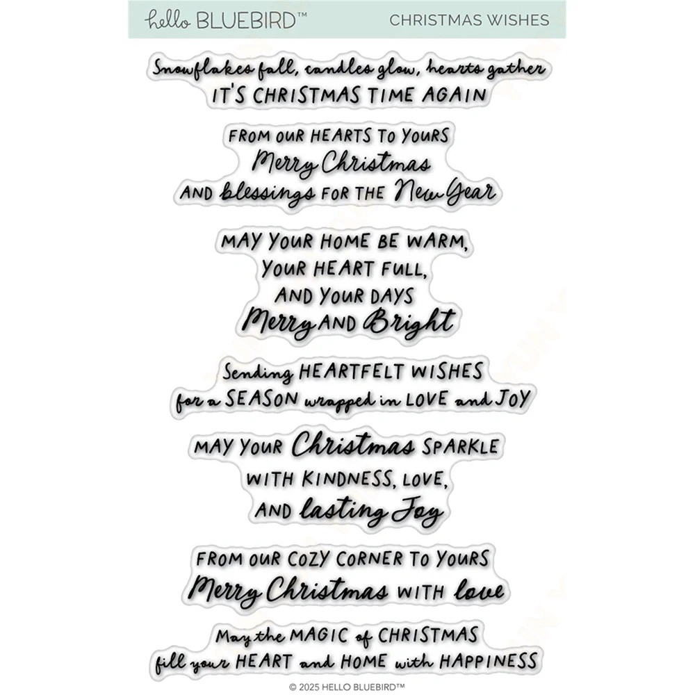 2025 New October Metal Cutting Dies Merry Christmas Wishes Stamp Dies DIY Scrapbooking Greeting Card Decor Template Holiday Mold
2025 New October Metal Cutting Dies Merry Christmas Wishes Stamp Dies DIY Scrapbooking Greeting Card Decor Template Holiday Mold