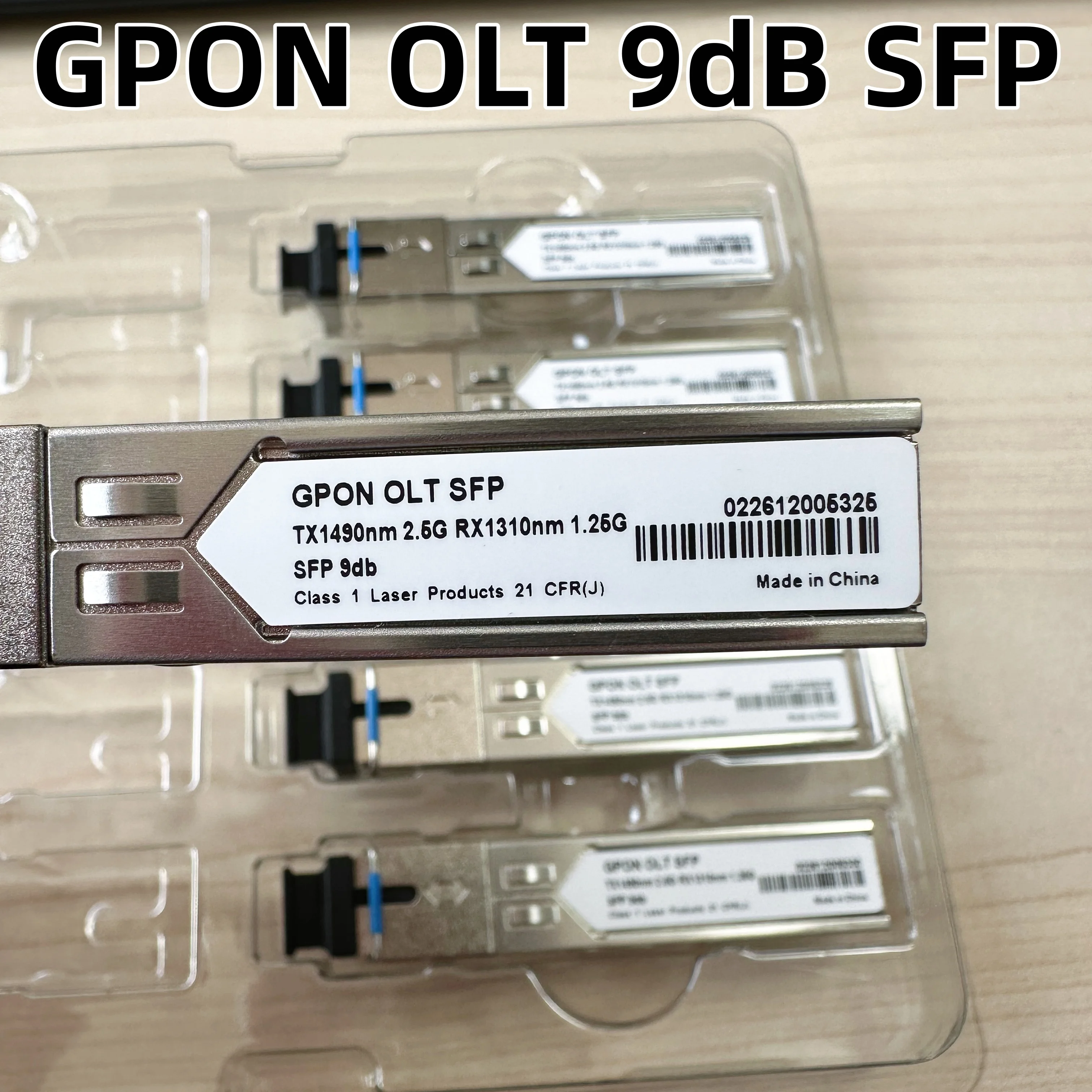 GPON OLT GBIC 9dB SFP TX1490nm 2.5G RX1310nm 1.25G 20км, совместимый с ZTE, Huawei, Fiberhome OLT PX30+ GBIC
GPON OLT GBIC 9dB SFP TX1490nm 2.5G RX1310nm 1.25G 20км, совместимый с ZTE, Huawei, Fiberhome OLT PX30+ GBIC