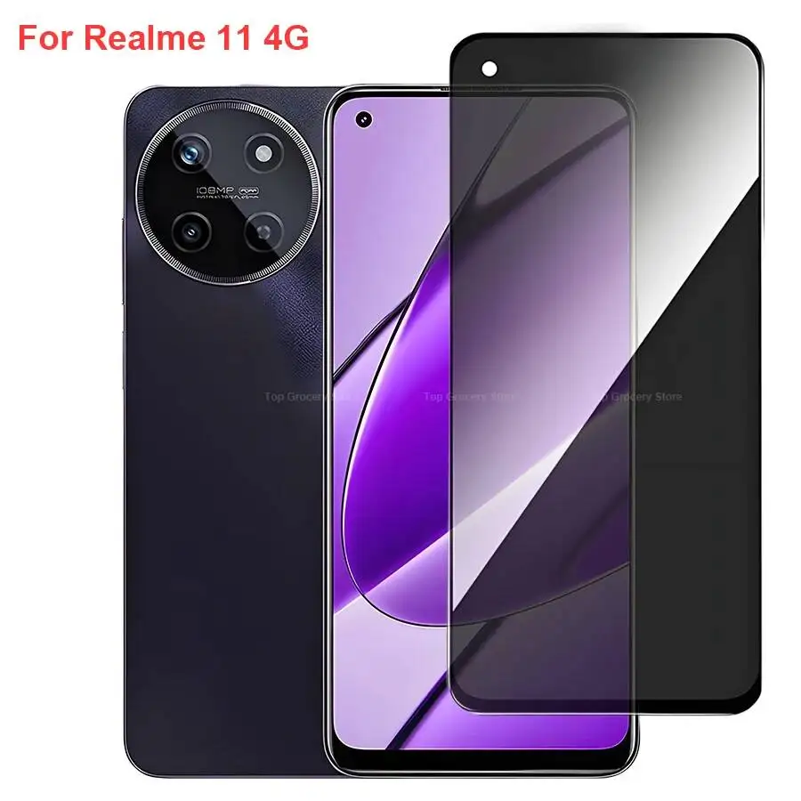 Realme 11 4G RMX3636 Anti Spy Privacy Tempered Glass Protector Compatible For Realme114g Full Cover Screen Phone Film
Realme 11 4G RMX3636 Anti Spy Privacy Tempered Glass Protector Compatible For Realme114g Full Cover Screen Phone Film