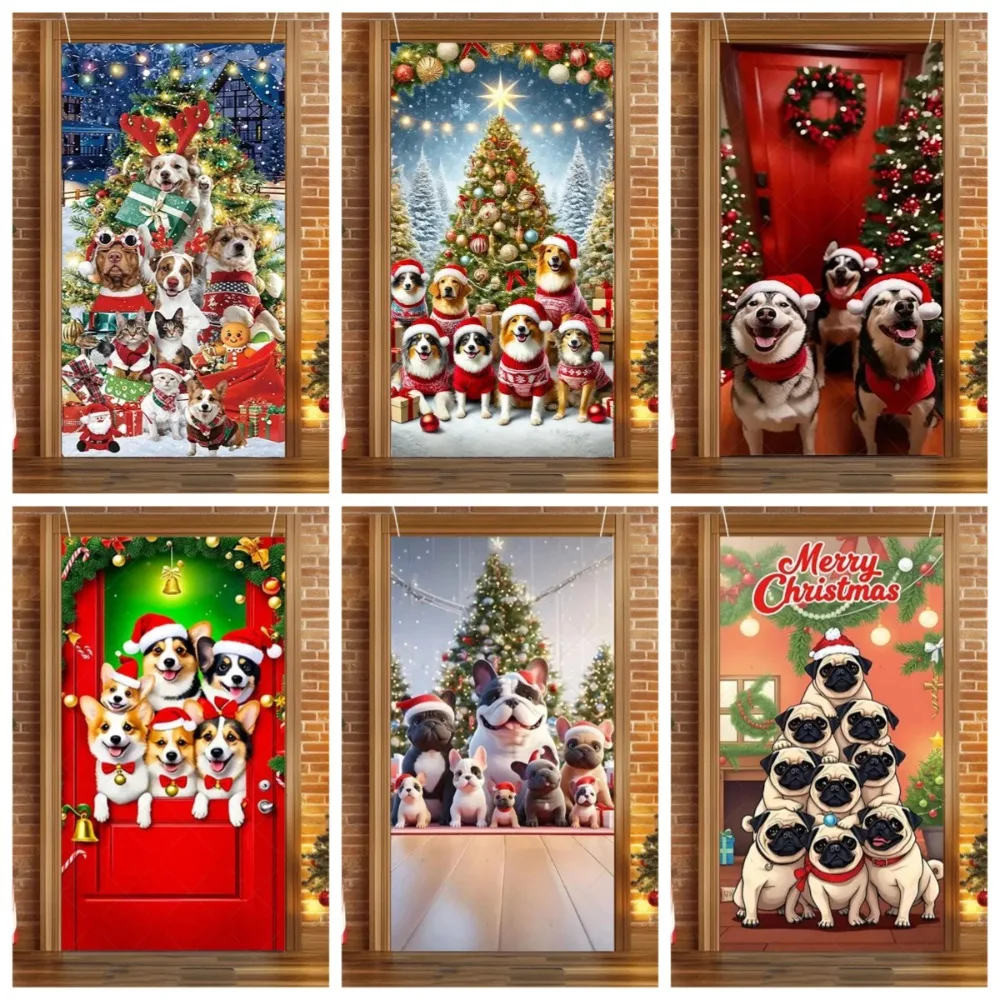 Christmas Cute Dog Corgi Dog Door Theme Banner Background, Children's Birthday Party, Home Decoration Photography Backdrop Cloth
Christmas Cute Dog Corgi Dog Door Theme Banner Background, Children's Birthday Party, Home Decoration Photography Backdrop Cloth