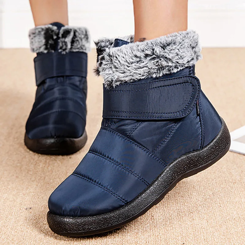 New Women's Shoes Fashion Waterproof Snow Boots Keep Warm Fur Winter Shoes for Woman New Winter Non-slip Black Boots Botas Mujer
New Women's Shoes Fashion Waterproof Snow Boots Keep Warm Fur Winter Shoes for Woman New Winter Non-slip Black Boots Botas Mujer