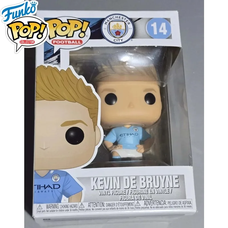 Funko Pop! Football EPL Manchester City Kevin De Bruyne #14 Vinyl Action Figure Toys for Boys Girls Gift Collectible Ornaments
Funko Pop! Football EPL Manchester City Kevin De Bruyne #14 Vinyl Action Figure Toys for Boys Girls Gift Collectible Ornaments