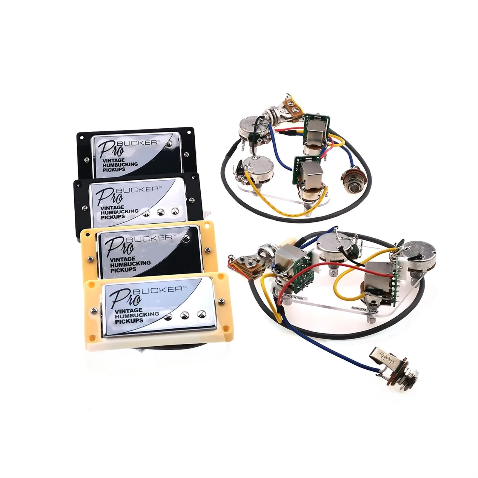 Electric Guitar Pickups Humbucker Pickups Alnico Bucker With Pro Wiring Harness For Guitar Parts Guitar
Electric Guitar Pickups Humbucker Pickups Alnico Bucker With Pro Wiring Harness For Guitar Parts Guitar