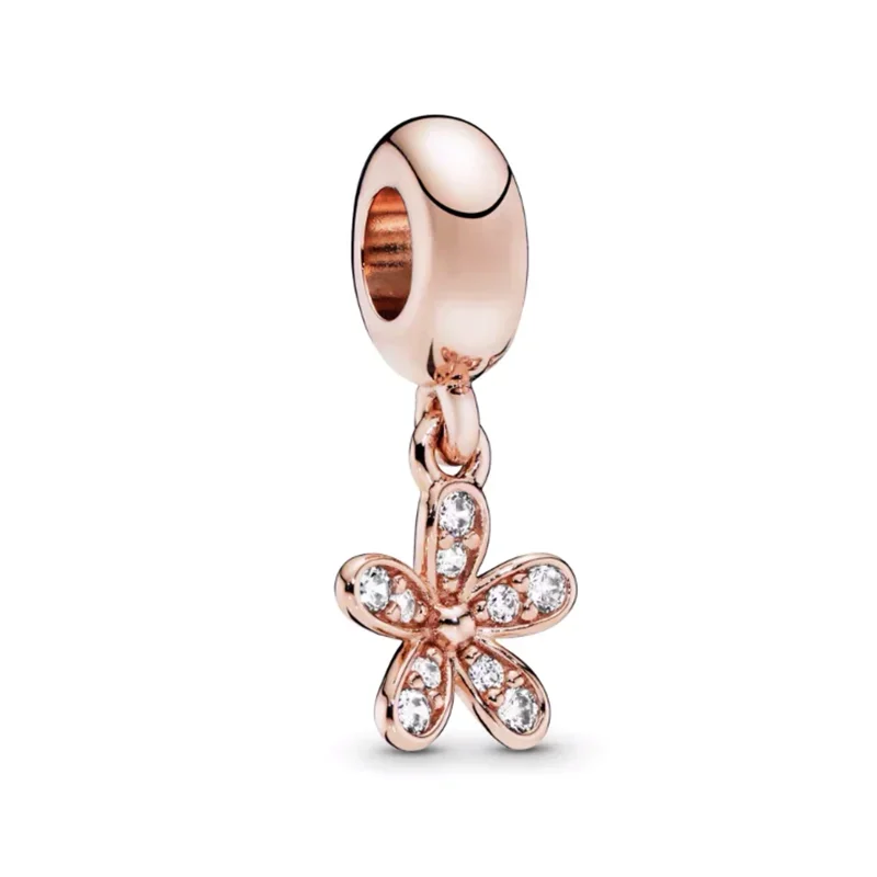Sparkling Rose Gold Pink Daisy Rose Family Tree Hearts Charm Beads Fit Original European 925S ilver Bracelet DIY Women Jewelry
Sparkling Rose Gold Pink Daisy Rose Family Tree Hearts Charm Beads Fit Original European 925S ilver Bracelet DIY Women Jewelry