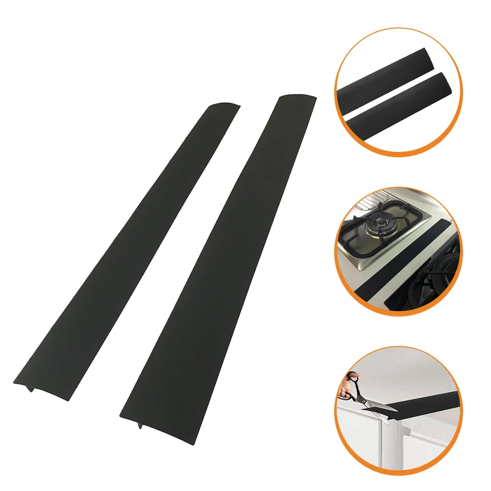2 Pcs 21 Inch Black Silicone Kitchen Gaps Covers Sealing Strips Heat Resistant Flexible Dustproof Countertop
2 Pcs 21 Inch Black Silicone Kitchen Gaps Covers Sealing Strips Heat Resistant Flexible Dustproof Countertop