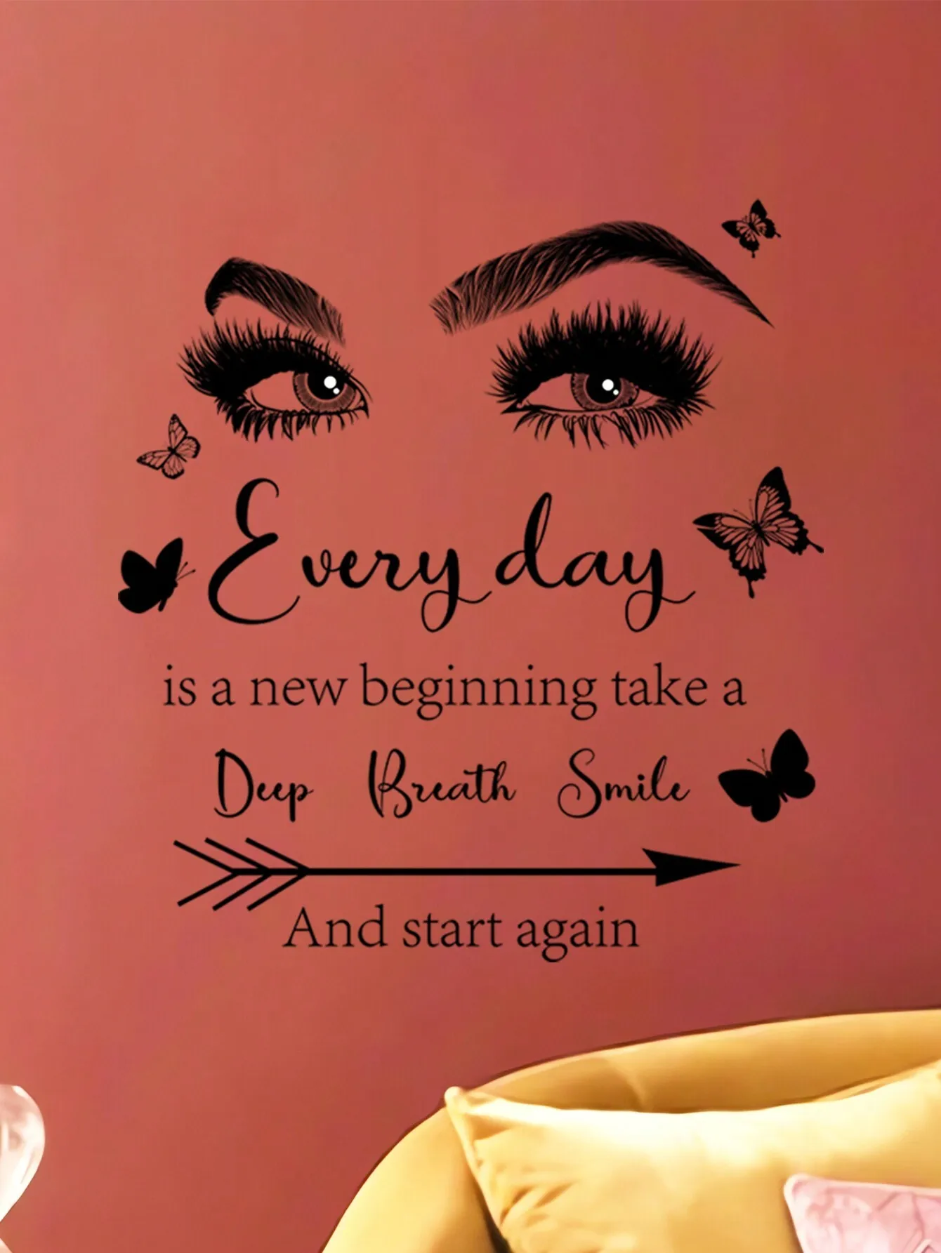 2pcs Motivational Wall Decal Quotes Every Day Is A New Beginning Vinyl Wall Stickers Positive Word Letter Decals Inspirational W
2pcs Motivational Wall Decal Quotes Every Day Is A New Beginning Vinyl Wall Stickers Positive Word Letter Decals Inspirational W