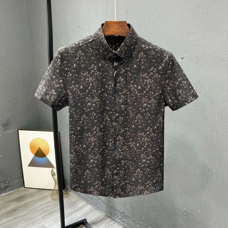 2026 Summer Fashion Short Sleeve Shirt for Men Trendy Floral Print Casual Wear All-Match Shirt
2026 Summer Fashion Short Sleeve Shirt for Men Trendy Floral Print Casual Wear All-Match Shirt