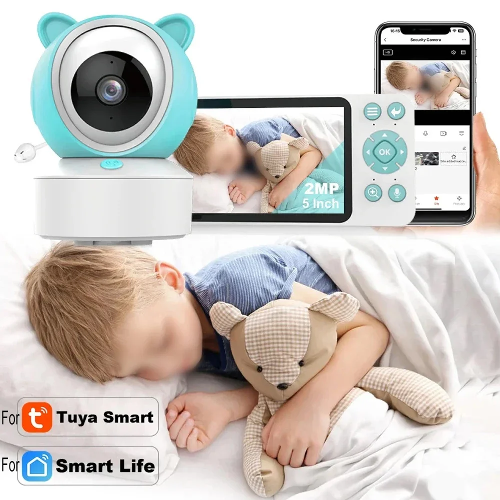 5-inch For Tuya Smart Remote Baby Camera Feeding Reminder Temperature Cry Sound Detection Audio Video Babysitter Camera
5-inch For Tuya Smart Remote Baby Camera Feeding Reminder Temperature Cry Sound Detection Audio Video Babysitter Camera