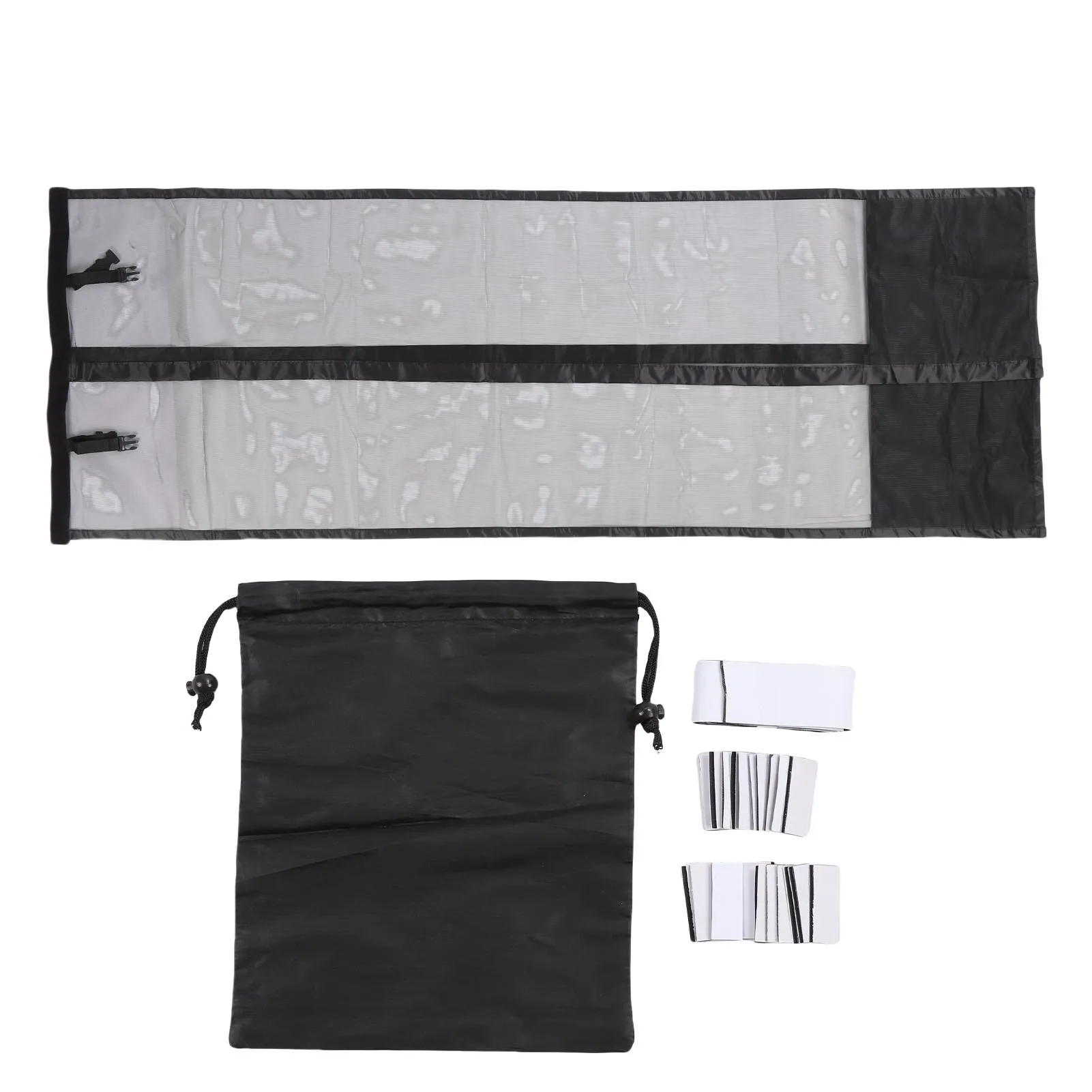 Mesh Door Screen RV Screen Door Curtain Prevents Debris Sunlight Blocking Touch Fastener Fixation for Gardens Balconies Patios
Mesh Door Screen RV Screen Door Curtain Prevents Debris Sunlight Blocking Touch Fastener Fixation for Gardens Balconies Patios