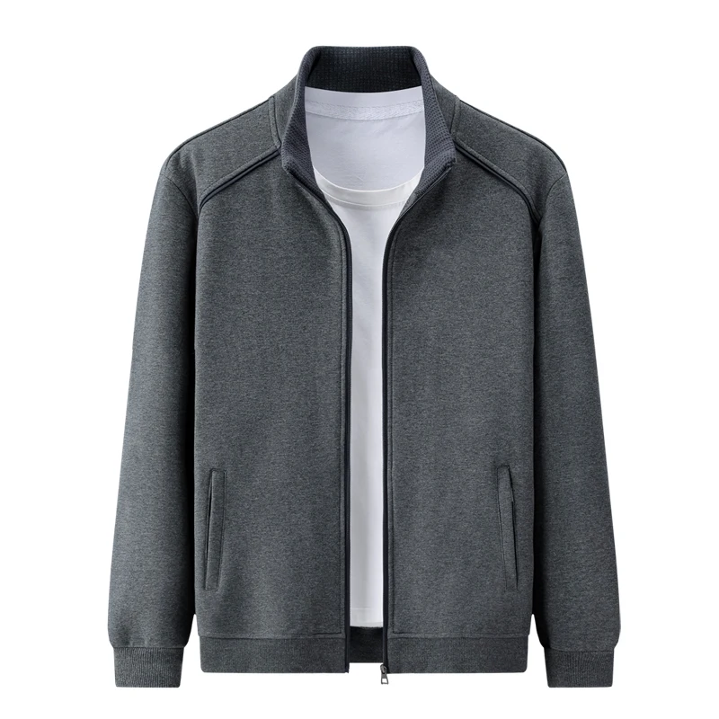 Men's Sweatshirts with Zipper Pockets New Thickened Hoodie Men's Casual Sports Stand Collar Coat Men's Solid Color Cardigan
Men's Sweatshirts with Zipper Pockets New Thickened Hoodie Men's Casual Sports Stand Collar Coat Men's Solid Color Cardigan
