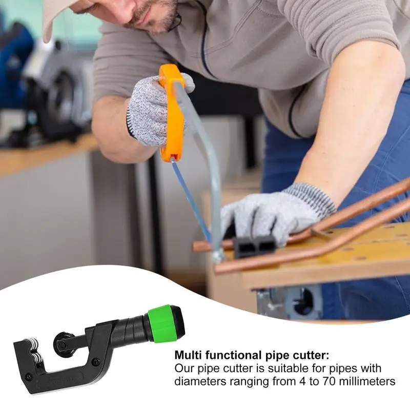 Tube Cutter Metal Pipe Shear Heavy Duty Pipes Cutter For Copper Aluminum PVC Pipes Stainless Steel Tube 4-32mm/5-50mm/6-70mm
Tube Cutter Metal Pipe Shear Heavy Duty Pipes Cutter For Copper Aluminum PVC Pipes Stainless Steel Tube 4-32mm/5-50mm/6-70mm