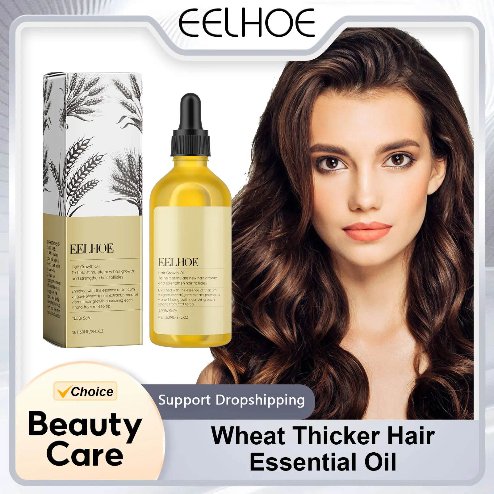Wheat Thicker Hair Essential Oil Strengthens Roots Hair Damage Repair Treatment Deep Conditioning Hair Care Products for Thicker
Wheat Thicker Hair Essential Oil Strengthens Roots Hair Damage Repair Treatment Deep Conditioning Hair Care Products for Thicker