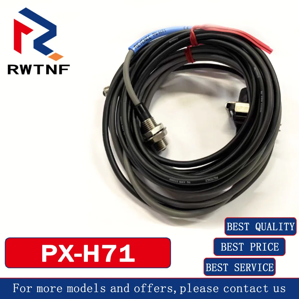Brand New Genuine PX-H71 KEYENCE Penetration-type retroreflective photoelectric sensor 100% original,warehouse stock
Brand New Genuine PX-H71 KEYENCE Penetration-type retroreflective photoelectric sensor 100% original,warehouse stock