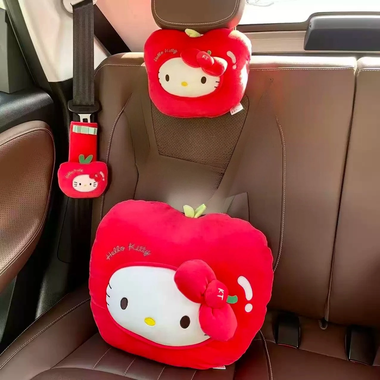 Car Headrest Pillow Winter Warm Plush Doll Neck & Lumbar Support Cushion Adjustable Car Seat Pillow Seat Belt Cover
Car Headrest Pillow Winter Warm Plush Doll Neck & Lumbar Support Cushion Adjustable Car Seat Pillow Seat Belt Cover