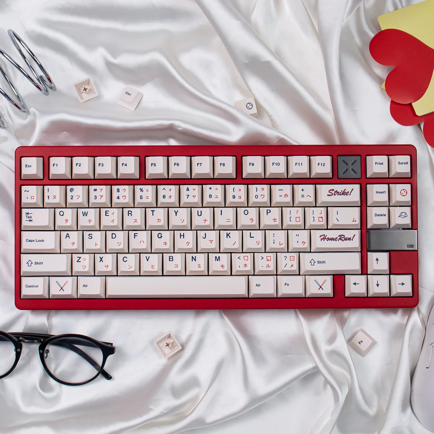 Baseball Japanese keycaps PBT Dye-Sublimation Cherry Profile Keycaps Minimalist white For MX 61/68/87/96/104 Mechanical Keyboard
Baseball Japanese keycaps PBT Dye-Sublimation Cherry Profile Keycaps Minimalist white For MX 61/68/87/96/104 Mechanical Keyboard
