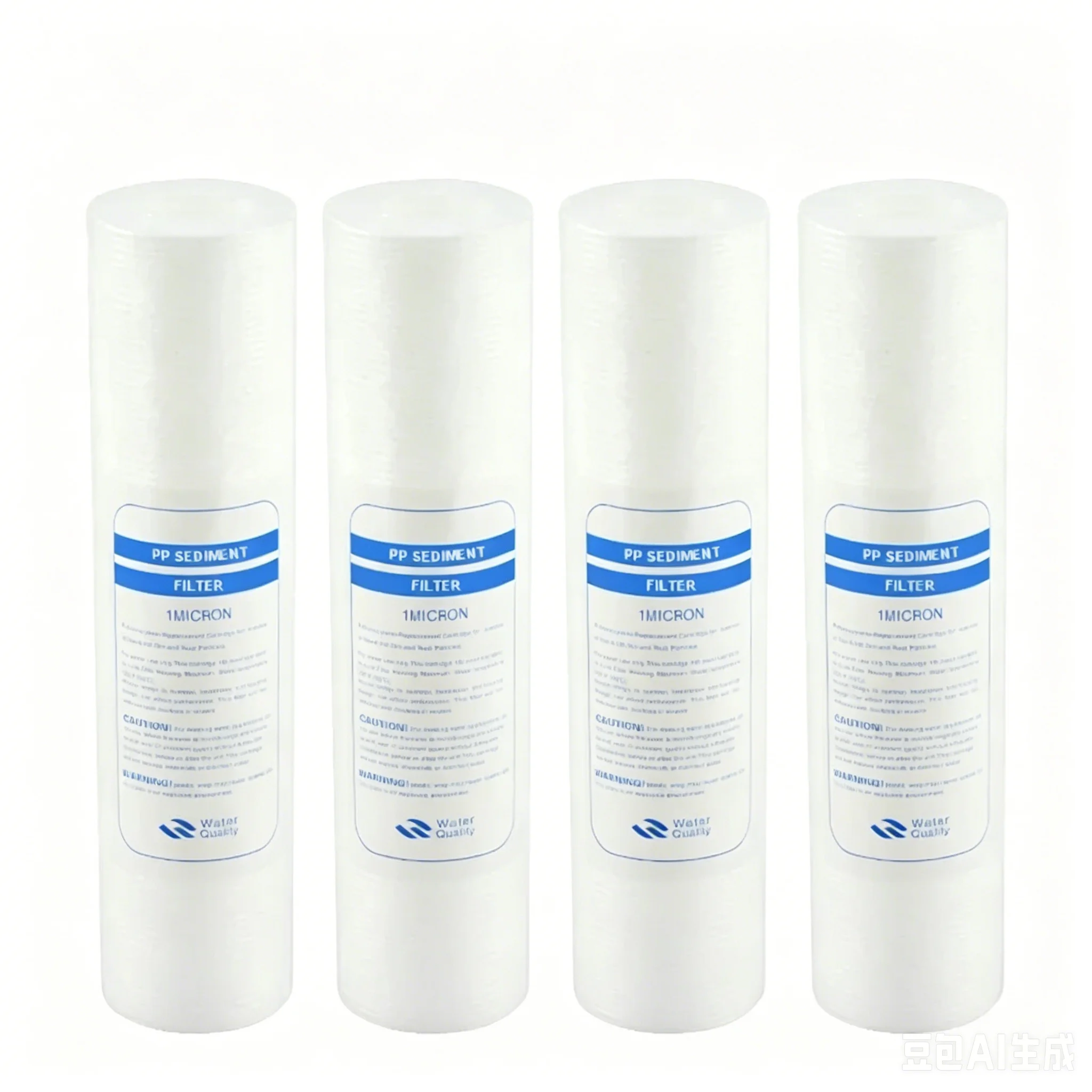 1 Micron PP Sediment Water Filter Cartridge 10 Inch Polypropylene Cotton Pre-Filtration System 4-Pack
1 Micron PP Sediment Water Filter Cartridge 10 Inch Polypropylene Cotton Pre-Filtration System 4-Pack