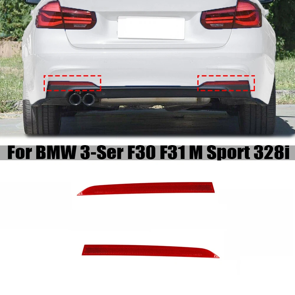 1 Pair Rear Bumper Reflector Lamp 63147847165 63147847166 Fit For BMW 3-Series F30 F31 M Sport 12-17 Touring With M Sport Bumper
1 Pair Rear Bumper Reflector Lamp 63147847165 63147847166 Fit For BMW 3-Series F30 F31 M Sport 12-17 Touring With M Sport Bumper