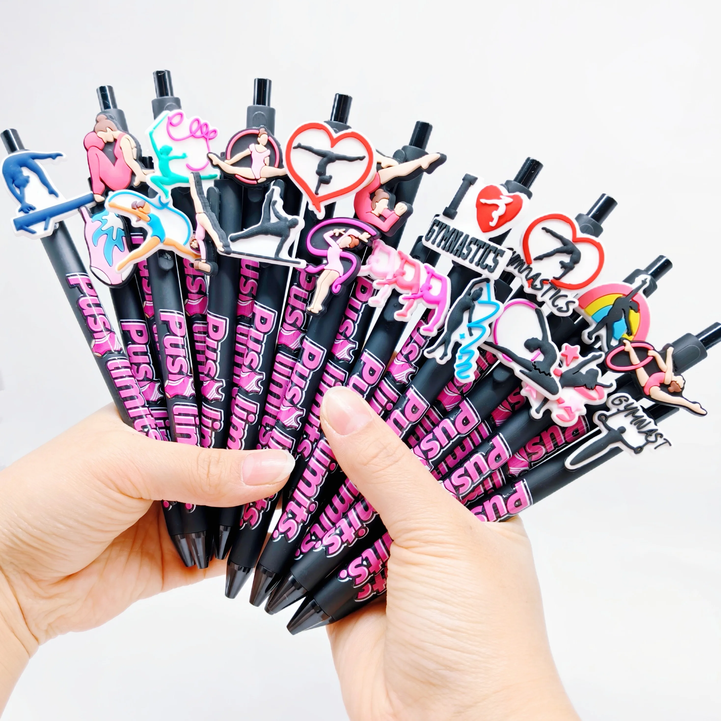 11pcs/22pcs Gymnastics Theme Ballpoint Pen Sports Press Ballpoint Pen Student Writing Ballpoint Pen
11pcs/22pcs Gymnastics Theme Ballpoint Pen Sports Press Ballpoint Pen Student Writing Ballpoint Pen