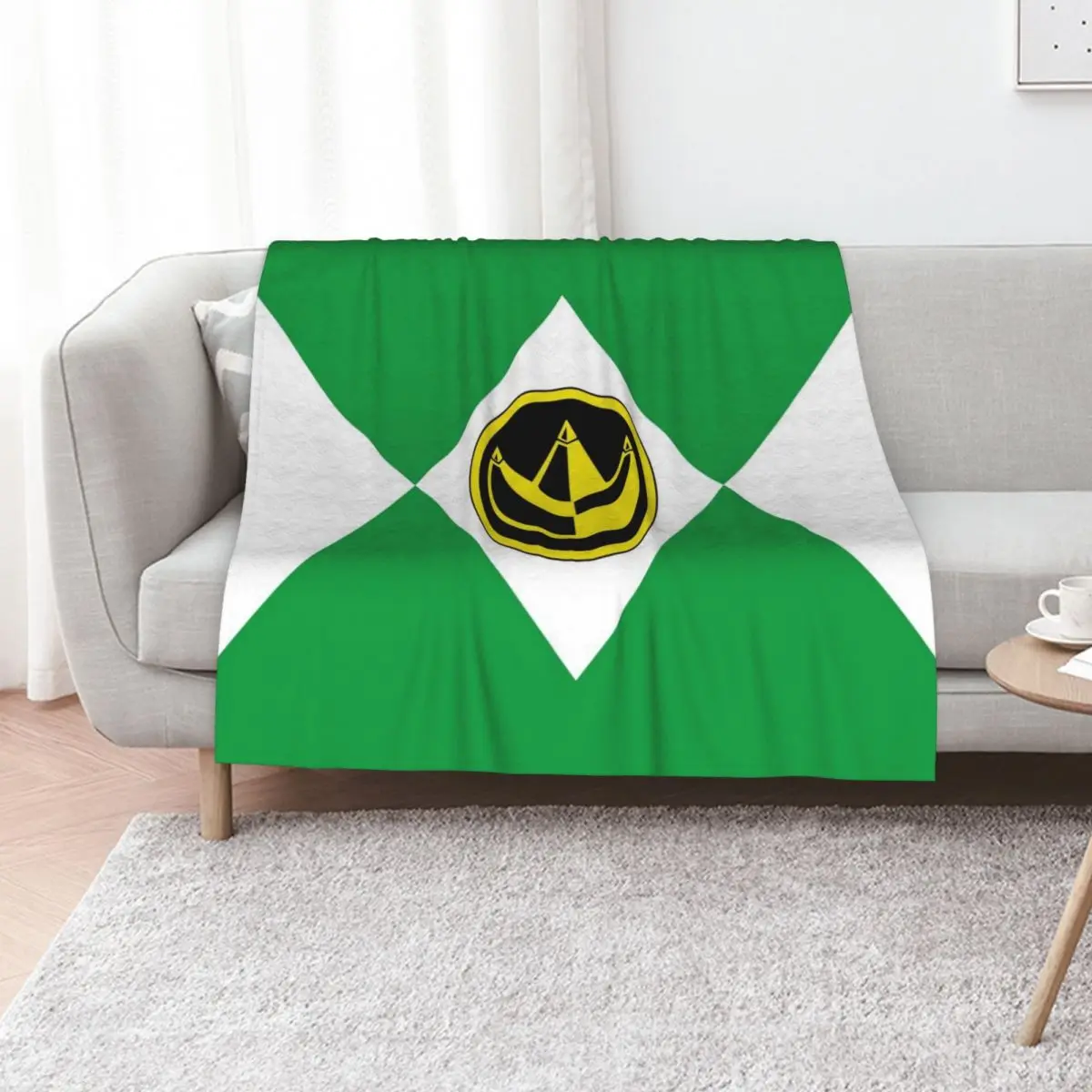 MMPR Green Ranger With Coin Throw Blanket Travel Size Cozy Blanket for Plane Train
MMPR Green Ranger With Coin Throw Blanket Travel Size Cozy Blanket for Plane Train