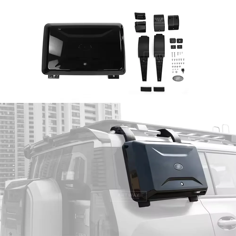 High Quality New Arrivals Car Exterior Side Tool Box For Jetour T2 Storage Box Glossy Black 
High Quality New Arrivals Car Exterior Side Tool Box For Jetour T2 Storage Box Glossy Black