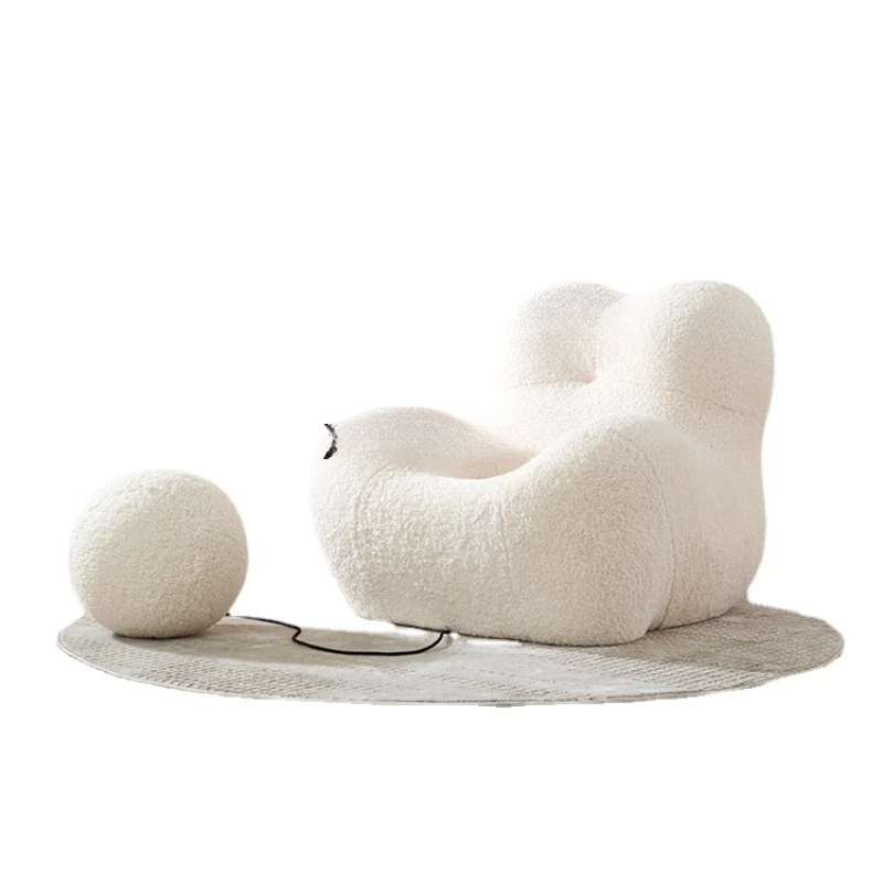Embrace Lazy Sofa Современный минималистский диван для отдыха в кремовом стиле из овечьей шерсти
Embrace Lazy Sofa Современный минималистский диван для отдыха в кремовом стиле из овечьей шерсти