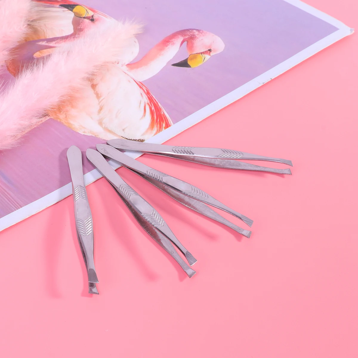 24pcs Eyebrow Tweezers Stainless Steel Tip Removal Ingrown Lash Tool Fine Grooming Portable Gift
24pcs Eyebrow Tweezers Stainless Steel Tip Removal Ingrown Lash Tool Fine Grooming Portable Gift