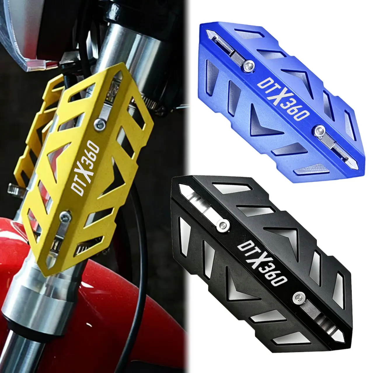 NEW Motorcycle for Kymco DTX360 DTX 360 front fork protective cover and exhaust pipe decorative cover CNC
NEW Motorcycle for Kymco DTX360 DTX 360 front fork protective cover and exhaust pipe decorative cover CNC