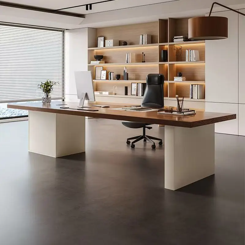 #Modern Office Desk, Solid Wood, Minimalist Style, Suitable for Executive Offices, Desks, and Computer Tables.
#Modern Office Desk, Solid Wood, Minimalist Style, Suitable for Executive Offices, Desks, and Computer Tables.