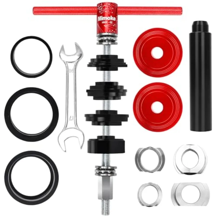 Bicycle Headset Press Tool, Installation Tools Press-in for Bottom Bracket for BB73 BB86 BB30 BB91 BB92 PF30
Bicycle Headset Press Tool, Installation Tools Press-in for Bottom Bracket for BB73 BB86 BB30 BB91 BB92 PF30