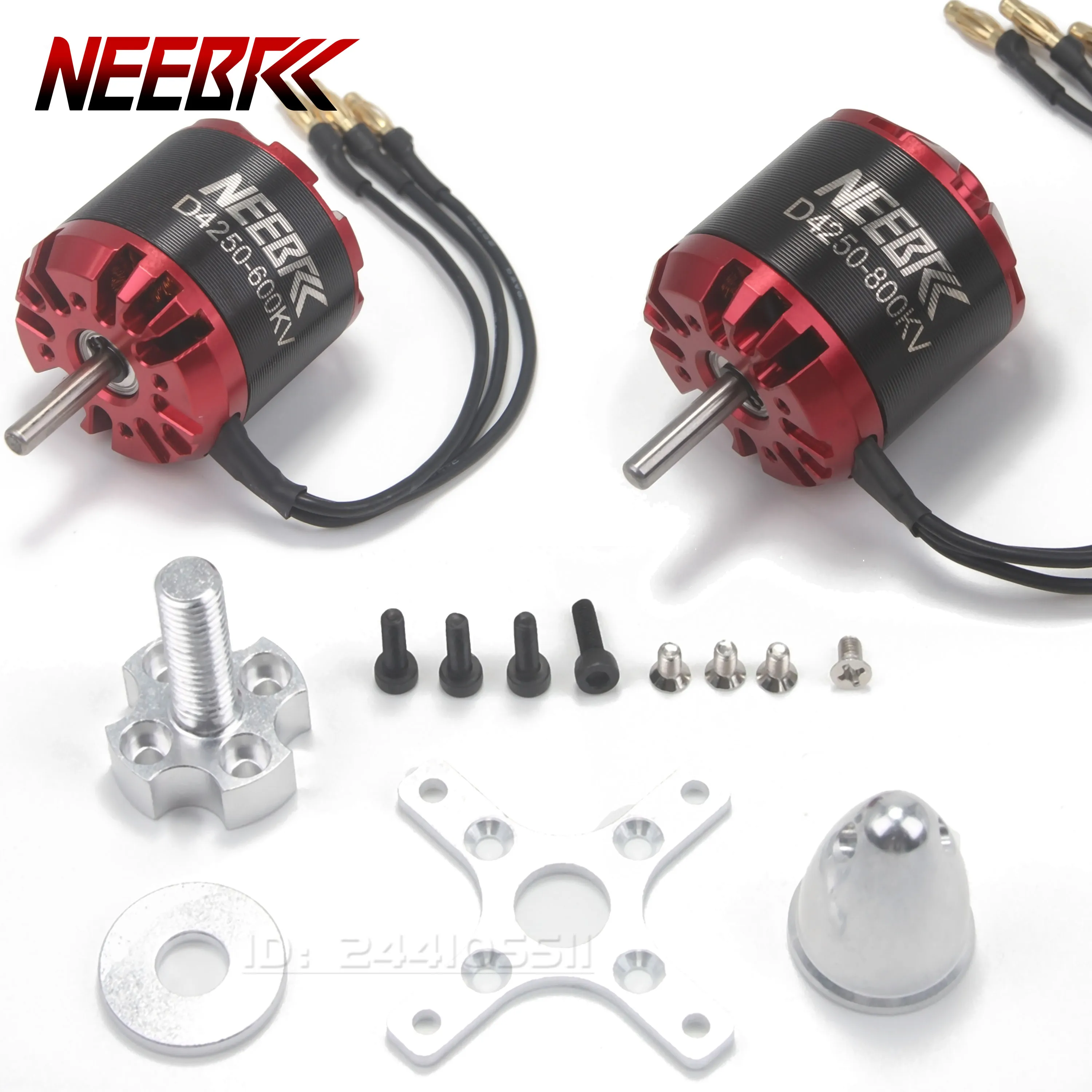 NEEBRC 4250 800KV 600KV Outrunner Brushless Motor 3-7S 4.0mm for RC FPV Fixed Wing Racing Drone Plane Aircraft Multicopter Part
NEEBRC 4250 800KV 600KV Outrunner Brushless Motor 3-7S 4.0mm for RC FPV Fixed Wing Racing Drone Plane Aircraft Multicopter Part
