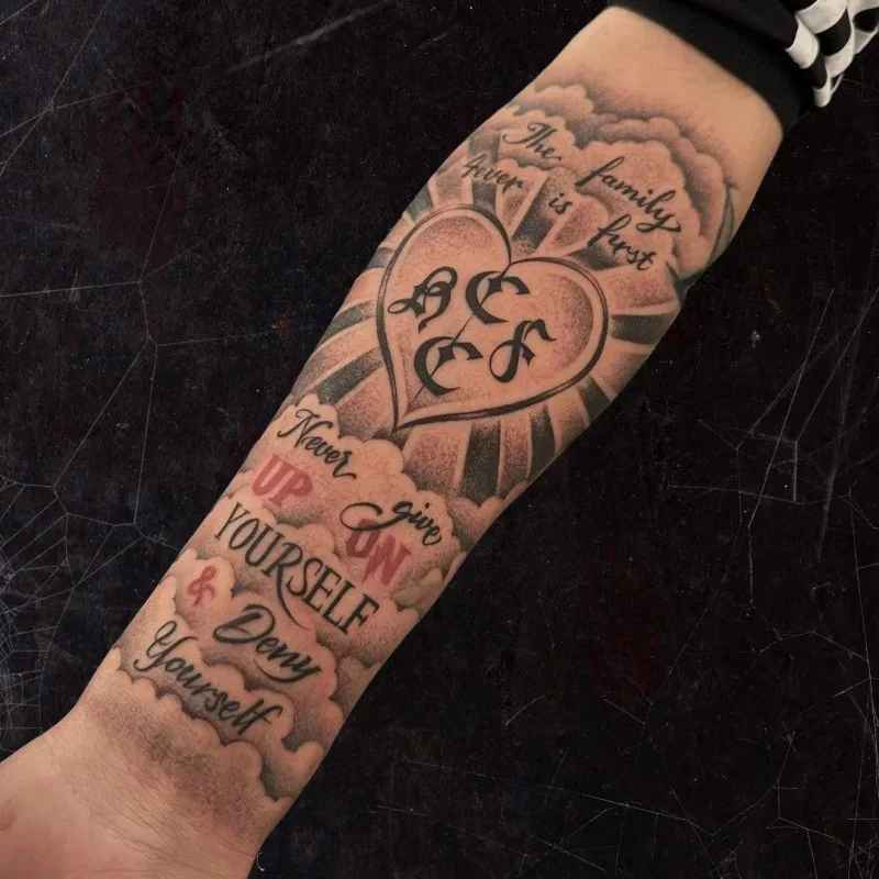 Cool Heartemporary Tattoos Waterproof Fake Tattoo Self Motivational Literature Realistic Body Art Tatoo Body Stickers
Cool Heartemporary Tattoos Waterproof Fake Tattoo Self Motivational Literature Realistic Body Art Tatoo Body Stickers