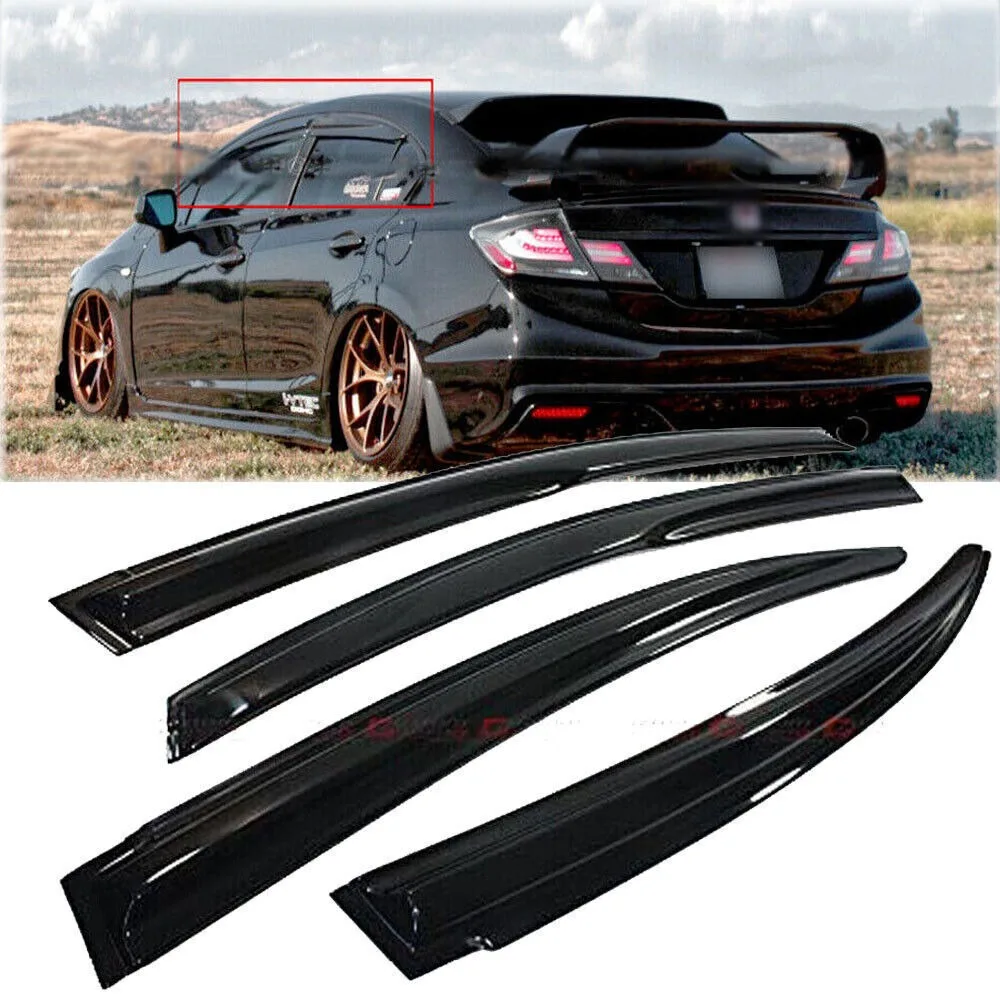For 2006-2011 Honda Civic Sedan Window Visor Rain Guards Vent Shade Deflector United States
For 2006-2011 Honda Civic Sedan Window Visor Rain Guards Vent Shade Deflector United States